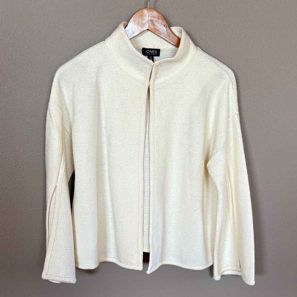 Jones New York Ivory Knit Sweater